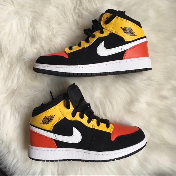 Nike Shoes - Air Jordan Mid 1 Raygun